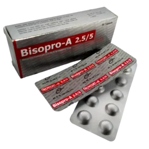 Bisopro-A 2.5/5 mg Tablet-10's Strip