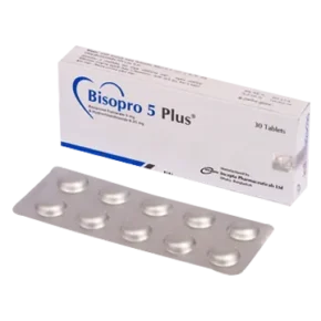 Bisopro Plus 5 Tablet-10's Strip