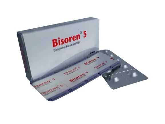 Bisoren 5 mg Tablet-10's Strip