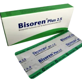 Bisoren Plus 2.5 mg Tablet-10's Strip