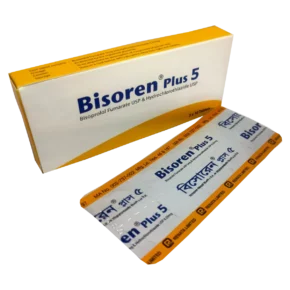 Bisoren Plus 5 mg Tablet-10's Strip