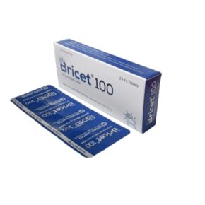 Bricet 100 mg Tablet-12's Pack