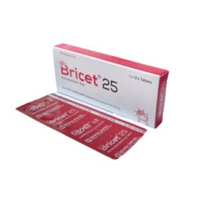 Bricet 25 mg Tablet-10's Pack