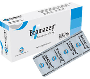 Bromazep 3 mg Tablet-50's Pack