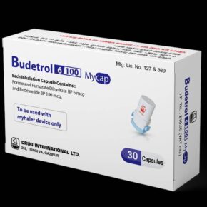 Budetrol 6/100 Mycap-30's Pack
