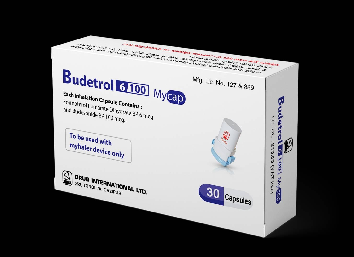 Budetrol 6/100 Mycap-30's Pack