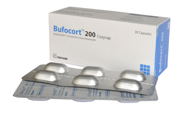 Bufocort 200 Cozycap-30's Pack