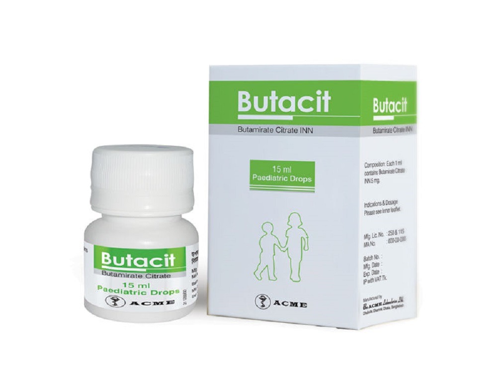 Butacit Paediatric Drops-15 ml