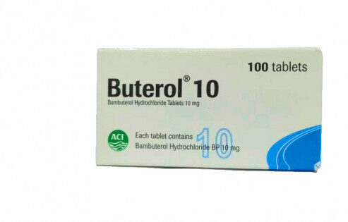 Buterol 10 mg Tablet-100's Pack