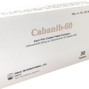 Cabanib 60 mg Tablet-30's Pack