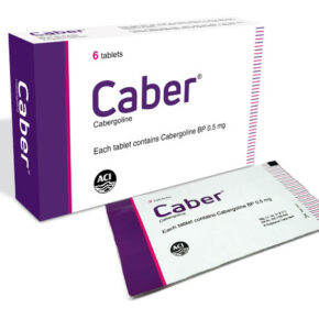 Caber 0.5 mg Tablet-6's Pack