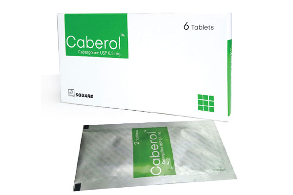 Caberol 0.5 mg Tablet-6 Pack