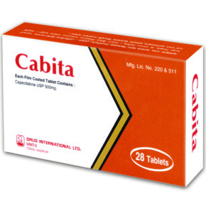 Cabita 500 mg Tablet-28's Pack