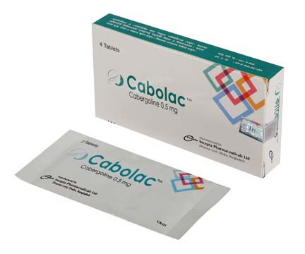 Cabolac 0.5 mg Tablet-4's Pack
