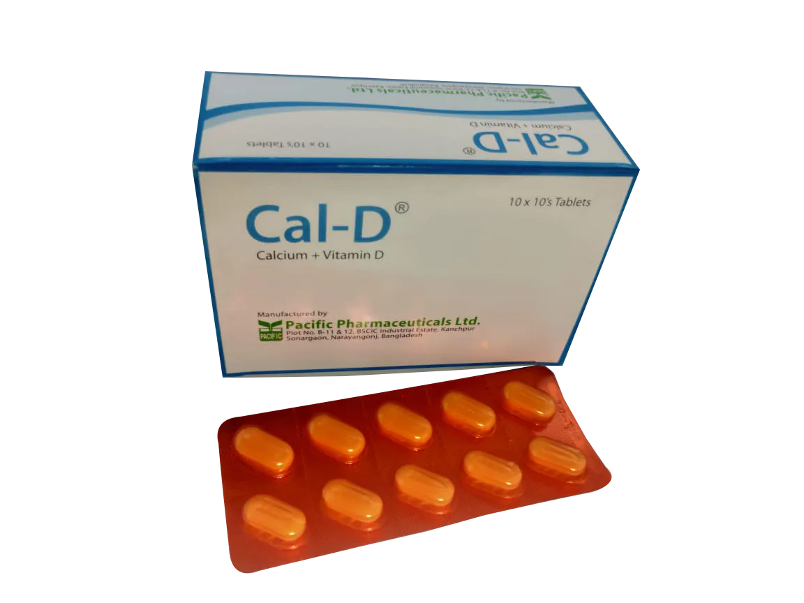 Cal-D Tablet-10's Strip