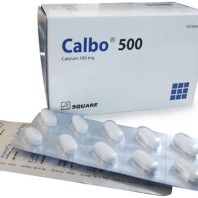 Calbo 500 mg Tablet-10's Strip