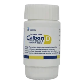 Calbon D Tablet-30's Pot