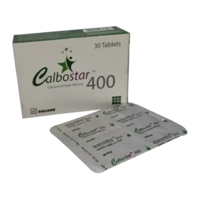 Calbostar 400 mg Tablet-10's Strip