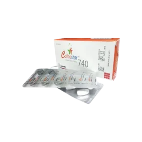 Calbostar 740 mg Tablet-10's Strip