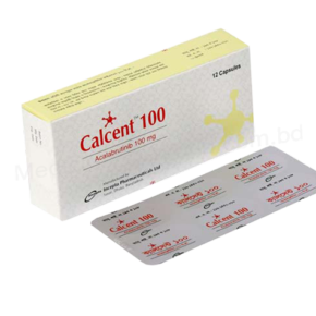 Calcent 100 mg Tablet-12's Pack