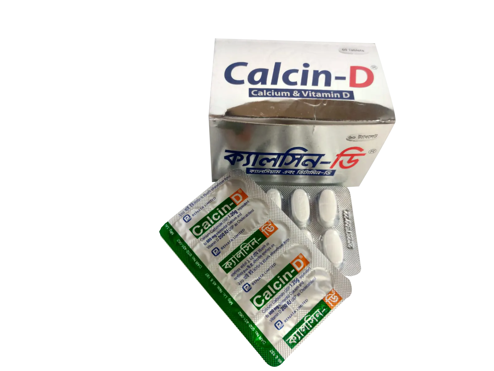 Calcin-D Tablet-10's Strip
