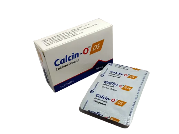Calcin-O DS Tablet-10's Strip