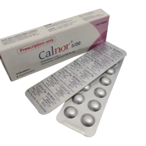 Calnor 5/20 mg Tablet-14 Pcs