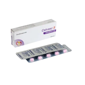 Calvasc 5 mg Tablet-30's Box