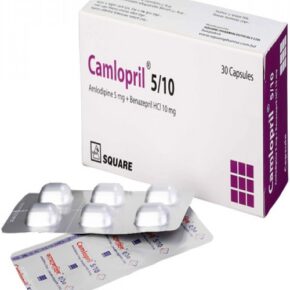 Camlopril 5/10 Capsule-30's Pack