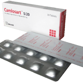 Camlosart 5/20 mg Tablet-10 Pcs