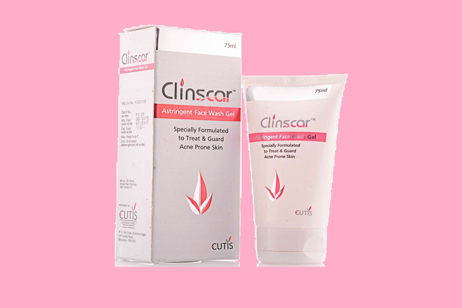 Clinscar Face Wash-75 ml