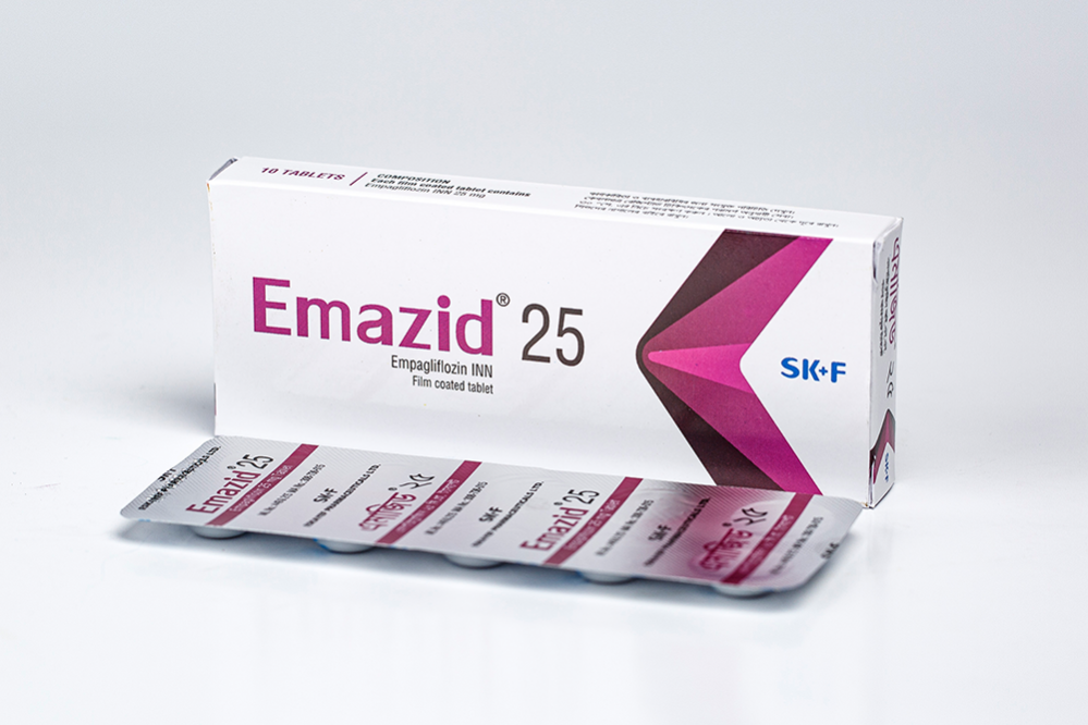 Emazid 25 mg Tablet-10's Strip