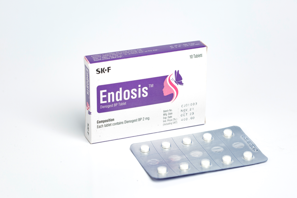 Endosis 2 mg Tablet-10's Pack