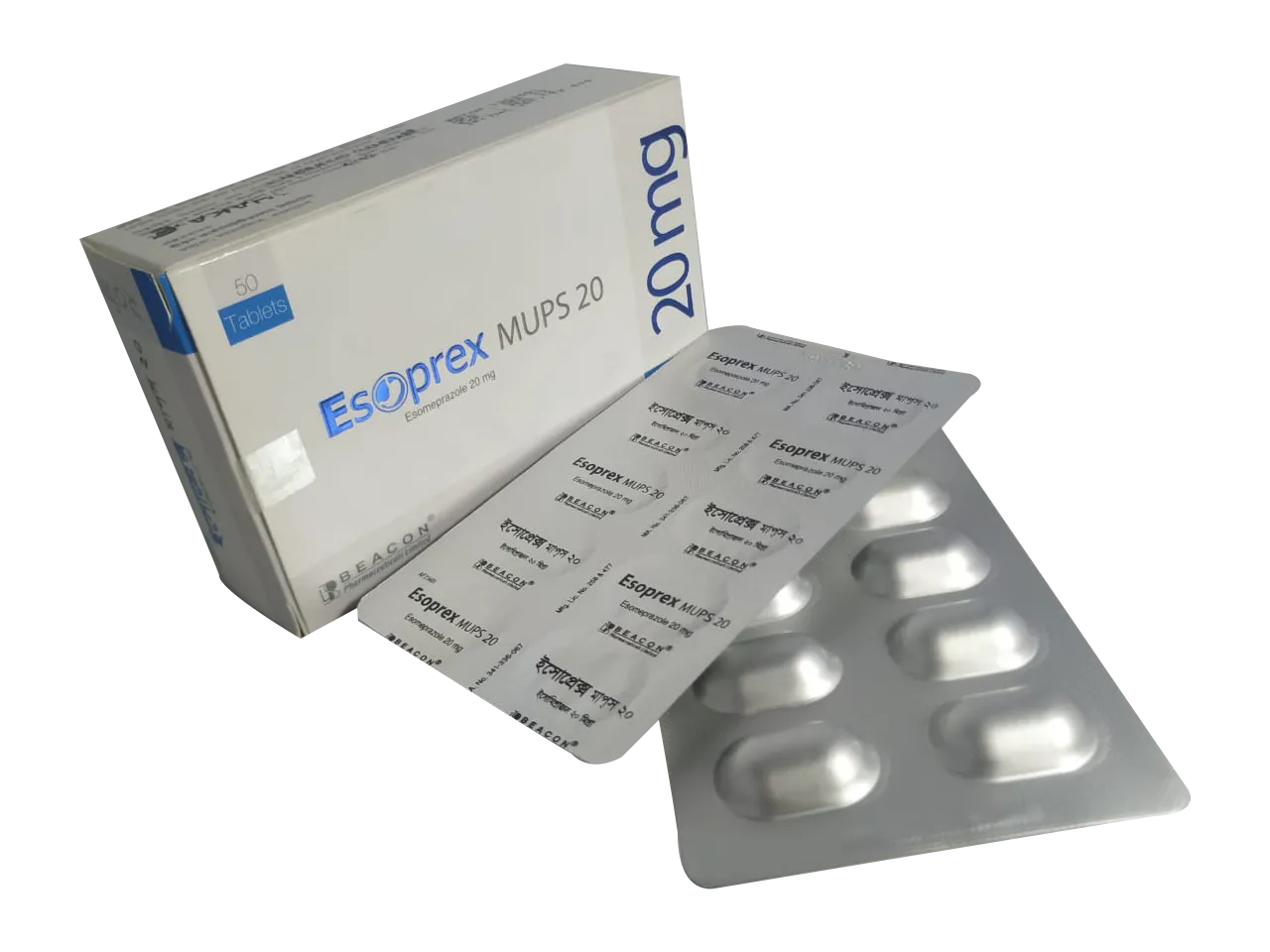 Esoprex Mups 20 mg Tablet-10's Strip