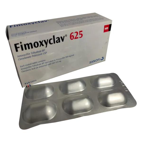 Fimoxyclav 625 mg Tablet