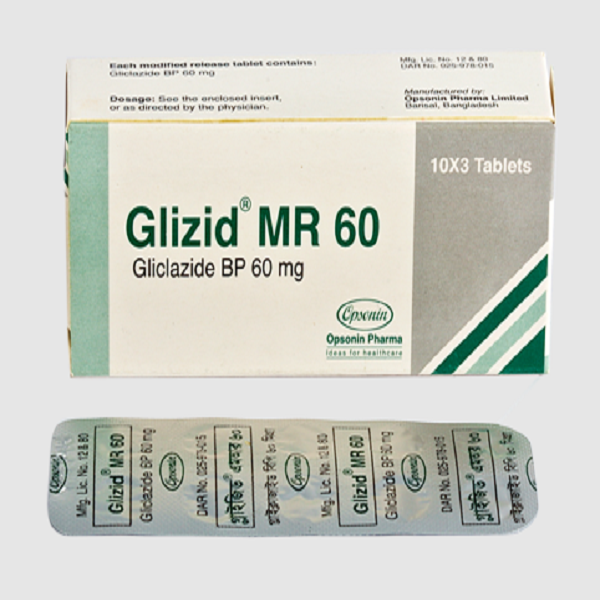 Glizid MR 60 mg Tablet-10 Pcs
