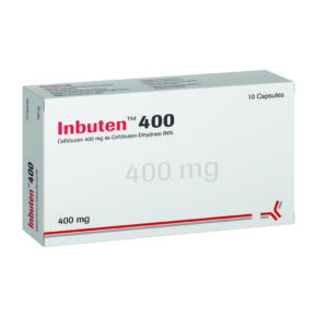 Inbuten 400 mg Capsule-5's Strip