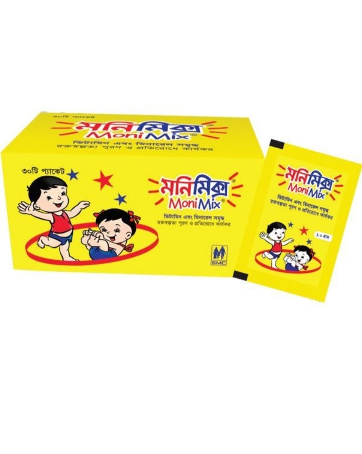 Monimix Powder Sachet-30's Pack