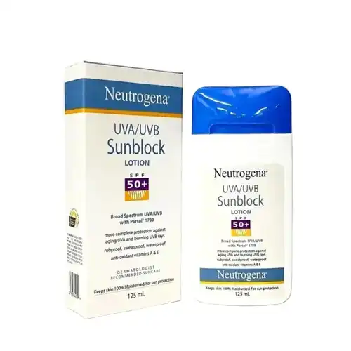 Neutrogena UVA/UVB SPF 50 + Sunblock Lotion -100ml