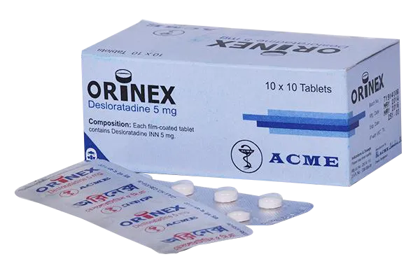 Orinex 5 mg Tablet-10's Strip
