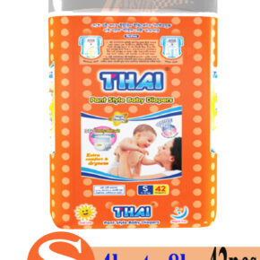 Thai Baby Diaper Pant S (4-8kg)-42 Pcs
