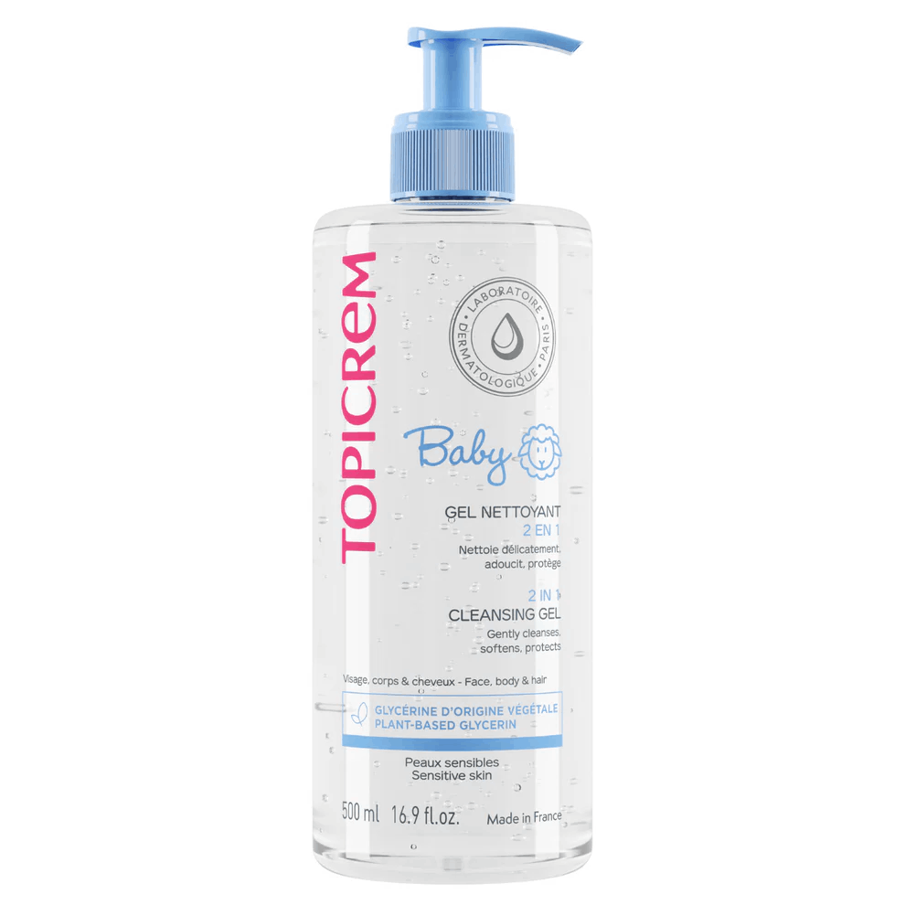 Topicrem Baby 2 In 1 Cleansing Gel-500 ML