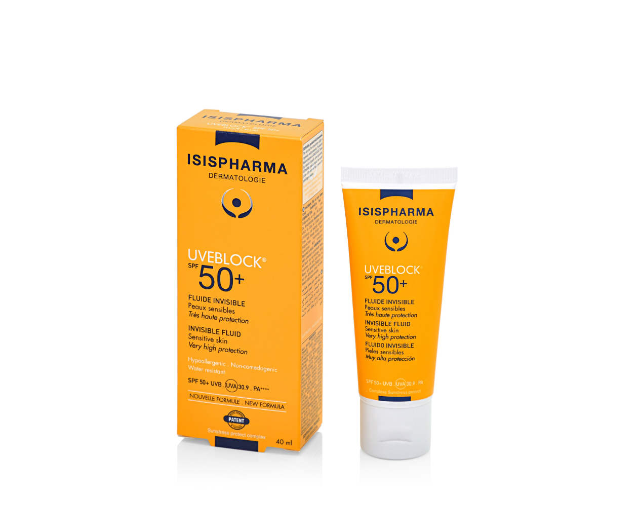UVEBlock SPF 50+ Invisible Fluid 40 ml