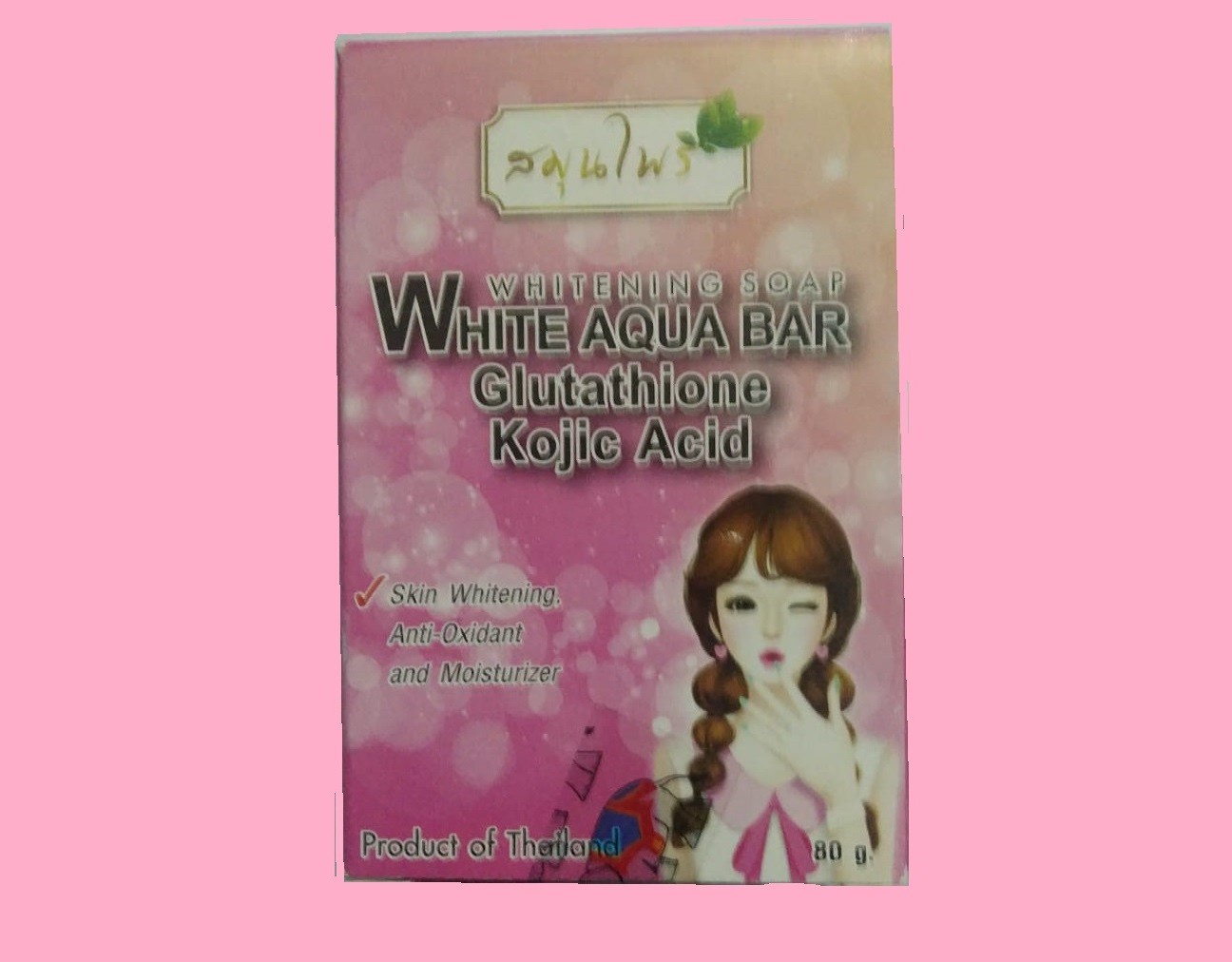 White Aqua Bar-80 gm