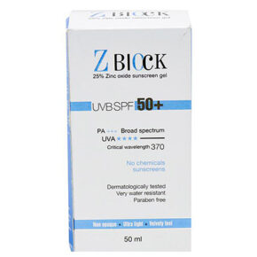 Z block Sunscreen Gel-50 ml