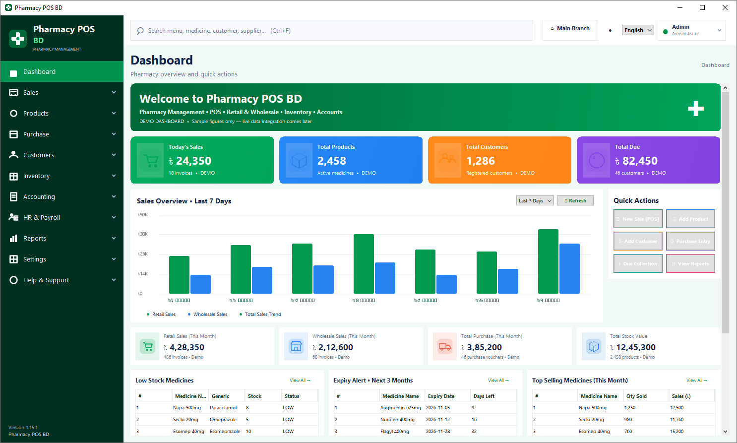 Pharmacy Management Software in Bangladesh